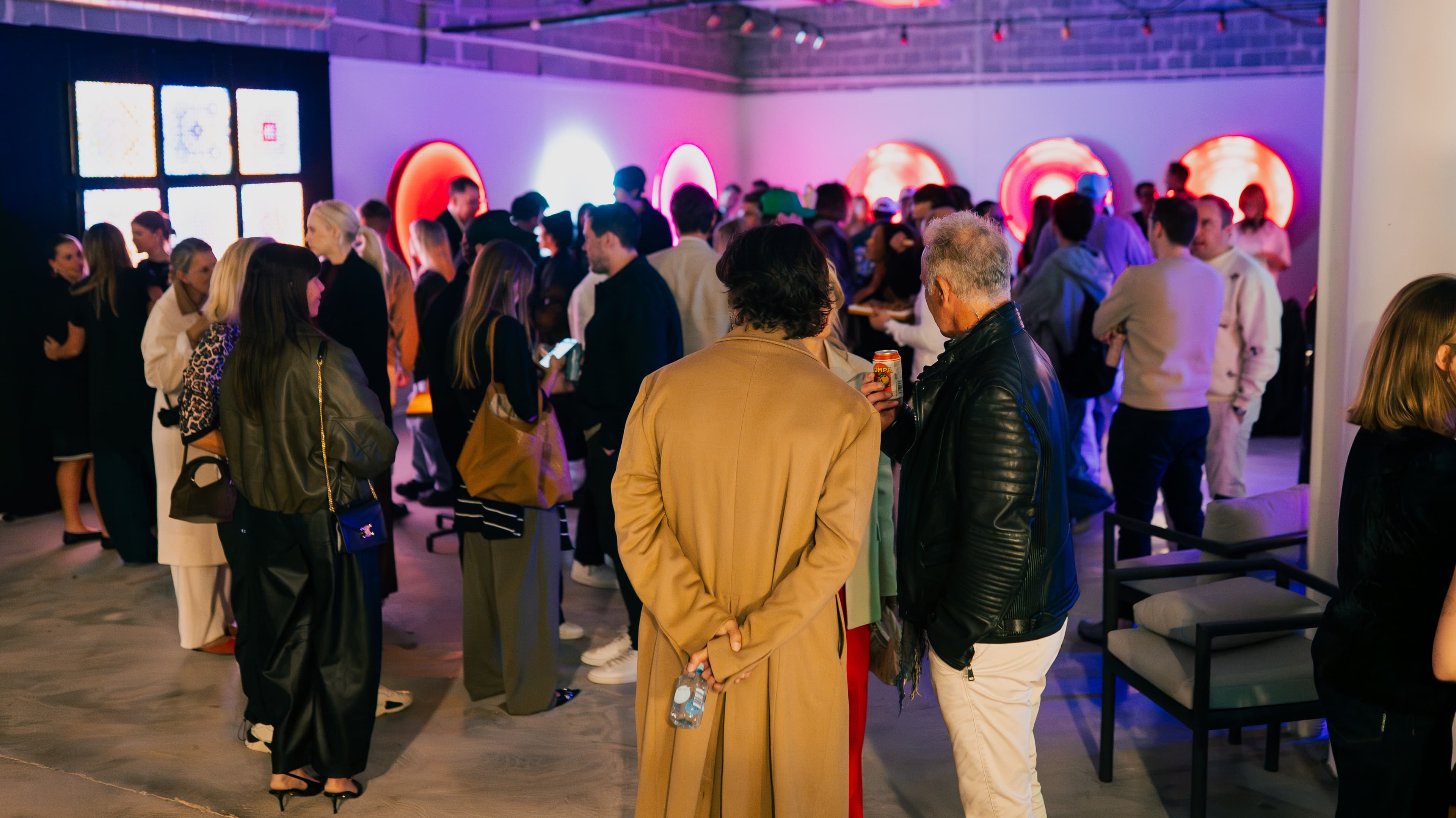 Opening night moment 2 from RESINATE at Art+ Gallery